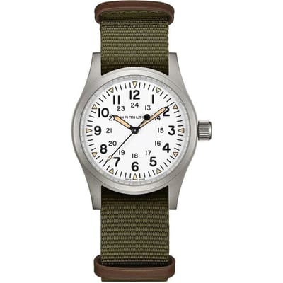 [Hamilton] Montre HAMILTON Garantie authentique Khaki Field Mécanique Remontage manuel H69439411 Unisexe [Produit importé régulier] kaki