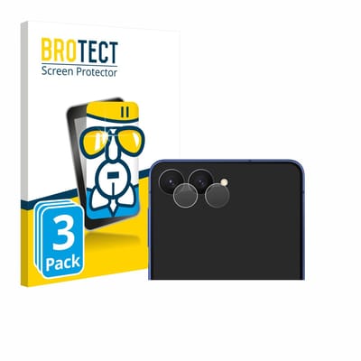 Screenprotector 3 Stuks voor Samsung Galaxy Z Flip 7 (ALLEEN Camera Lens) Beschermglas transparant