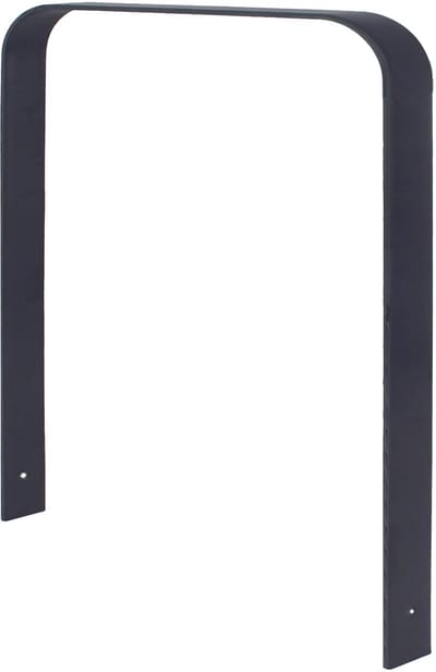 TRUTZHOLM - Fietsenrek Parker Type U - 115x76 cm - Plat Staal 12 mm - Poedercoating Antraciet - In Beton te Gieten