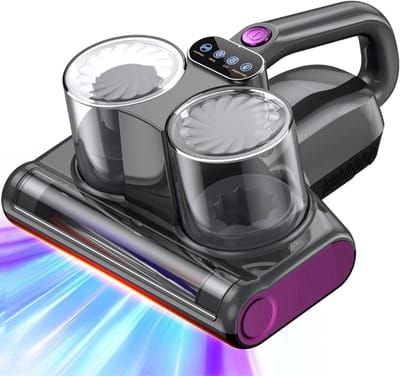 HEZIVO® Matras Reiniger - Meubelreiniger - Vlekkenreiniger - Tapijtreiniger met UV-C- Licht - HEPA-Filter