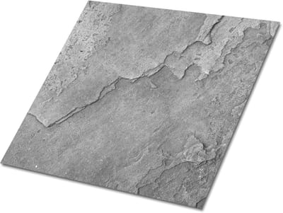 Tulup PVC Tegels - Steentextuur Vinyl Tegels - 30 cm x 30 cm - Grijs Vinyl Wandtegels - Verpakking van 9 stuks - Zelfklevende Vinyltegels - Industrieel Plaktegels - Vinyl Tegels Zelfklevend - Plaktegels keuken en Badkamer