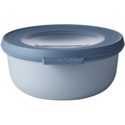 Mepal - Multikom Cirqula vershouddoos - 350 ml - Rond - Nordic blue