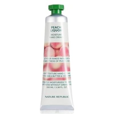 NATURE REPUBLIC - Hand And Nature Hand Cream Jumbo - 2 Types Peach Liquor