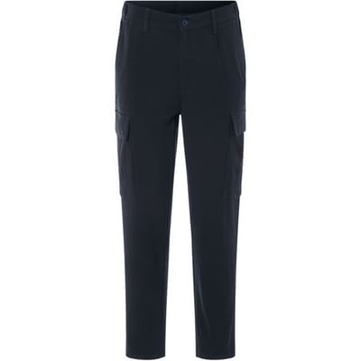 LIVERGY Heren cargobroek (Marineblauw, S)