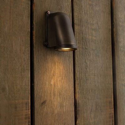 KS Verlichting - Wandlamp - Pilot - buitenlamp - brons - downlighter - GU10 - landelijk