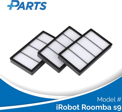 iRobot Roomba s9 Filters (3 Stuks, Plus.Parts® alternatief voor 4655988)