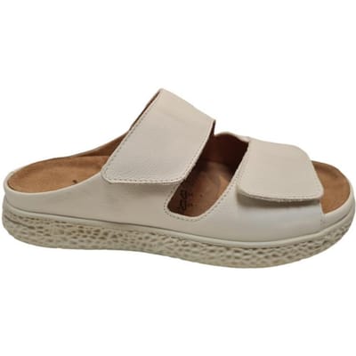 Hartjes 122.1221/10 02.00 H Slippers Wit Leer Dames - Wit - 42