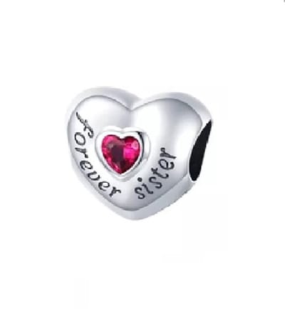 Bedel Sister - Forever - Voor Bedelarmband - 925 Zilver - Romystones