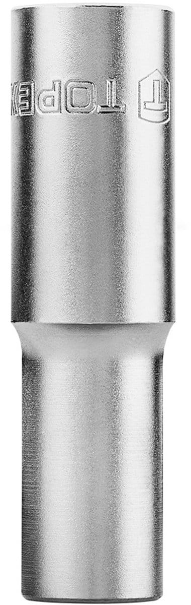 Topex Serie - Lange Zeskantsocket 1/2 inch - 13 mm - Chroom-Vanadiumstaal