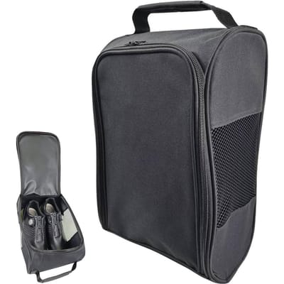 Sac à chaussures de Golf en tissu Oxford, sac de rangement respirant pour baskets de Golf à fermeture éclair