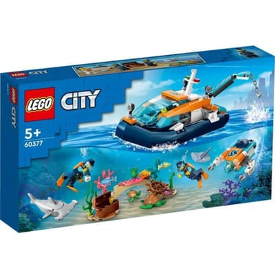 LEGO City Verkenningsduikboot Zeedieren Boot Speelgoed - 60377