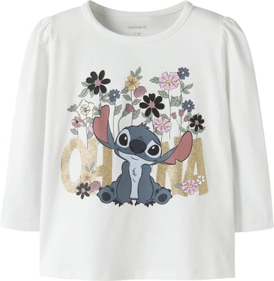 NAME IT - NMFJINA STITCH LS TOP BOX NOOS WDI - Meisjes - Lange mouwen shirts