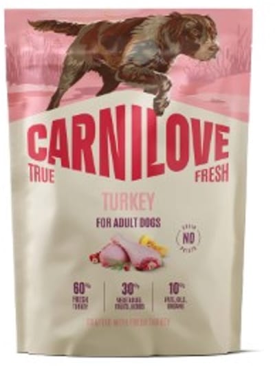 CARNILOVE TRUE FRESH - Dog - Turkey for Adult All Breeds 1,5 kg