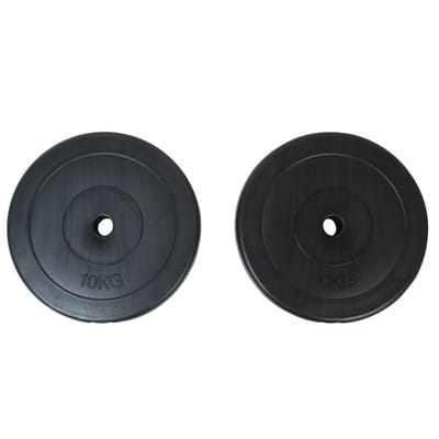 vidaXL - Halterschijven - 2 - x - 10 - kg