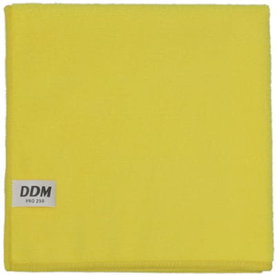 DDM microvezeldoekjes 40x40cm 10 stuks geel