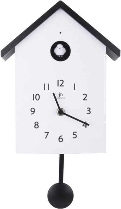 Koekoeksklok Lowell / Just a Minute - leuk kado met duidelijke afleesbare cijfers/ geluid is te regelen / met automatisch nachtafstelling 22:00-06:00 / leuk Vaderdag kado