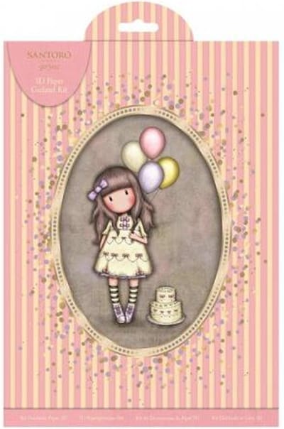 3D-Papier Guirlande Set Gorjuss Santoro