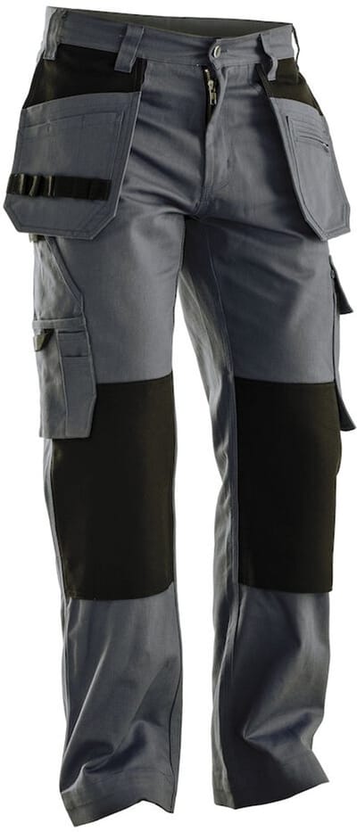 Jobman 2312 Trousers Cotton HP 65231210 - Donkergrijs/Zwart - C46