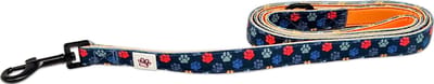 Hondenriem - Leiband Hond - Kleurrijke Honden Riem - Blauw - Pootjes - You are my Universe - Paw My God!