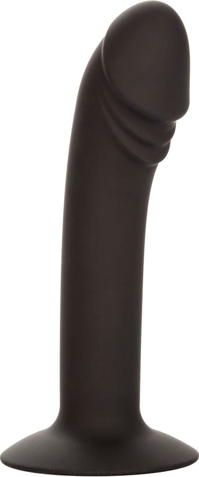 Calexotics - Dildo - Voor Anaal - Met Eikel - Gebogen - Zwart