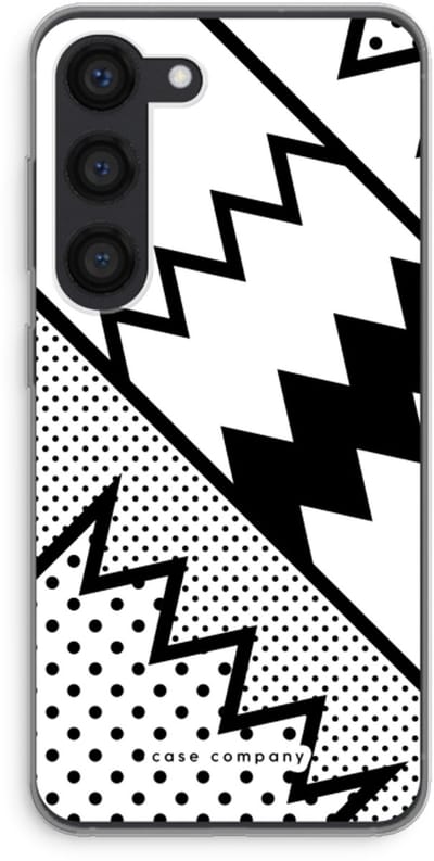 Case Company® - Hoesje geschikt voor Samsung Galaxy S23 hoesje - Pop Art #5 - Soft Cover Telefoonhoesje - Bescherming aan alle Kanten en Schermrand