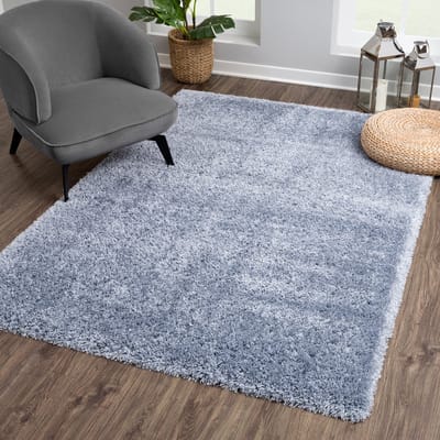 Muratap Porto soft fluffy vloerkleed hoogpolig effen 200x290 cm