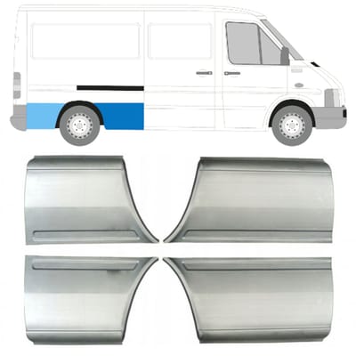 Reparatiepaneel achterspatbord voor Volkswagen LT 1996-2005 / Links + Rechts