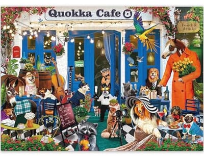 Puzzel van 1000 Stukjes voor Volwassenen en Kinderen - Grappige Dierenmotieven en Kleurrijke Scènes - Educatief Speelgoed voor Creatieve Ontspanning