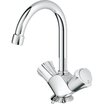 GROHE Costa-L Wastafelkraan - Met ketting - Chroom