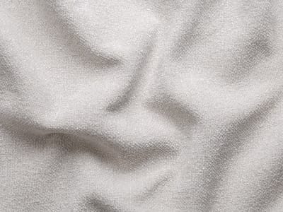 Vente-unique Driezitsbank in beige chenille stof CALESO van Maison Céphy