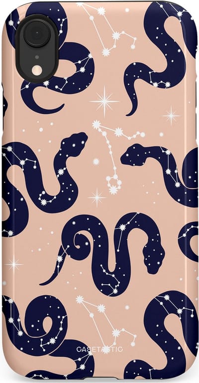 Casetastic Hoesje Geschikt voor Apple iPhone Xr - Stijlvolle Beschermende Duo-layer Case - Astro slang