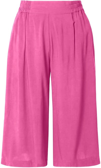Studio Untold - Dames - Culotte zeer wijde pijpen high waist shape - Zomerbes - Maat 42