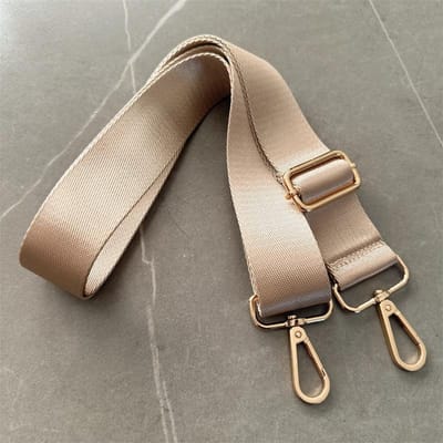 80-140CM Vervangende Schoudertasriem voor Aktetas Mannen Crossbody Schoudertassen Riem Verstelbaar Zwart Vrouwen Tas Accessoires beige