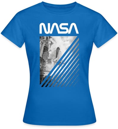 NASA Official Merchandise Space Shuttle 6 T-Shirt Dames