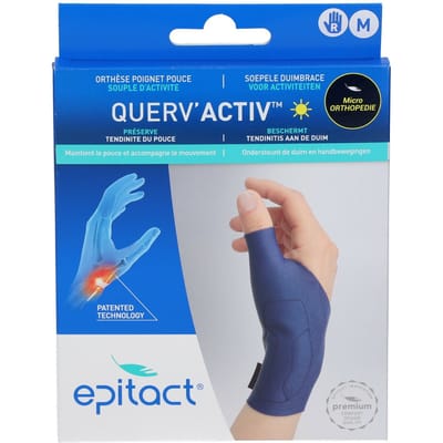 Epitact® Querv'Activ™ Soepele Duimbrace voor Overdag Rechts Medium 1