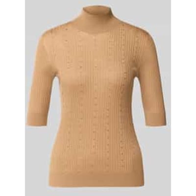 slim fit longsleeve van pure lamswol model 'Maglia Costine'