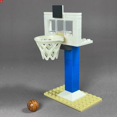 MOC Bakstenen Basketbal Basisplaat Basketpaal Stands Educatief Bouwstenen Spel Werkt Met featuring Major s Speelgoed