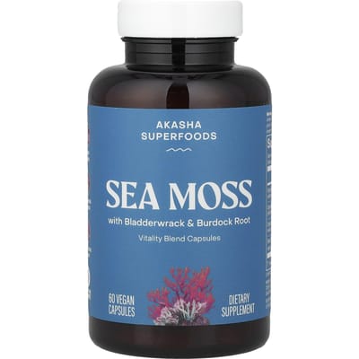 Akasha Superfoods, Mousse Marine, 60 Gélules Végétales