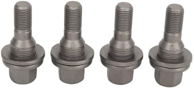 Dailygoody - 4 Stuks 17mm Hex Wielbouten - Vervanging - Duurzaam - Anti-corrosie - Geschikt voor 206 207 208 308 407 1007