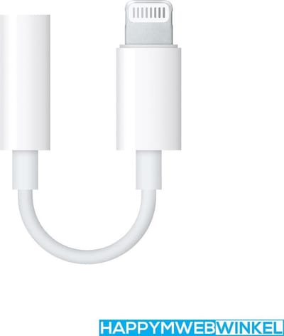 Lightning naar 3,5 mm Jack Audio Adapter