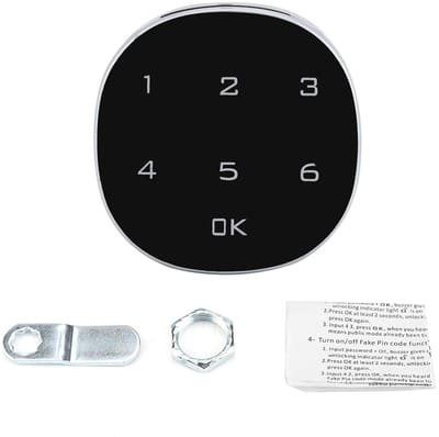Dailygoods - Codeslot Digitaal - Elektronisch Combinatieslot - Eenvoudige Installatie - Veilig en Duurzaam - Ideaal voor Kasten - Zinklegering