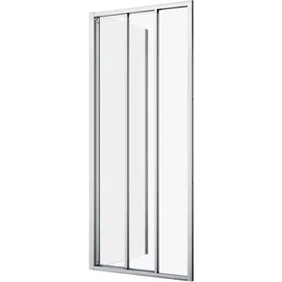 Sealskin Zijwand Hooked - 90x200cm - 6mm Veiligheidsglas - Mat Zwart