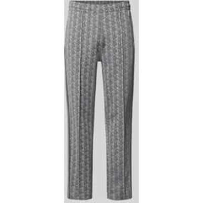 regular fit sweatpants met katoen