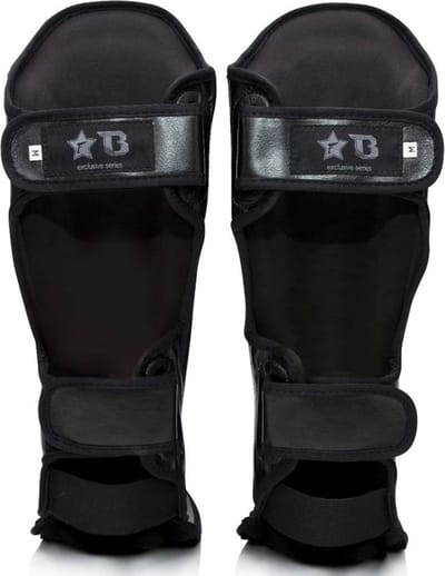 Fairtex X Booster FXB-SG - Scheenbeschermers - Kickboksen & Muay Thai - Maat S - Zwart