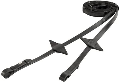 Riemen voor paard met rubberen antislipband BR Equitation