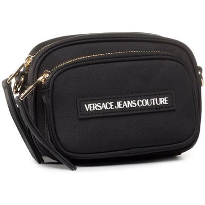 Sac bandoulière Versace Jeans Couture Polyester Femme sacs Noir E1VVBBV2-71495-899 Basic Set (Bag+Dust Bag) black