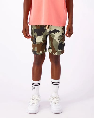 JR. CAMO SHORTS