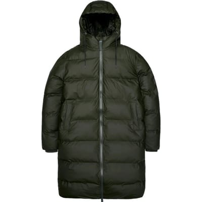 Rains Alta Lange Puffer Jas W3T4