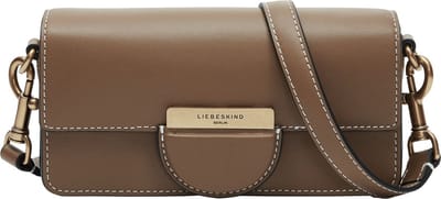 LIEBESKIND BERLIN Leren Avondtas Pam TM Empire Crossbosy Praline Bruine