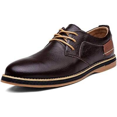 Heren Schoenen Echt Leer Heren Oxford Schoenen Veterschoenen Heren Casual Mocassins Comfortabele Mode Kantoor Schoenen Loafers Mannelijk 6